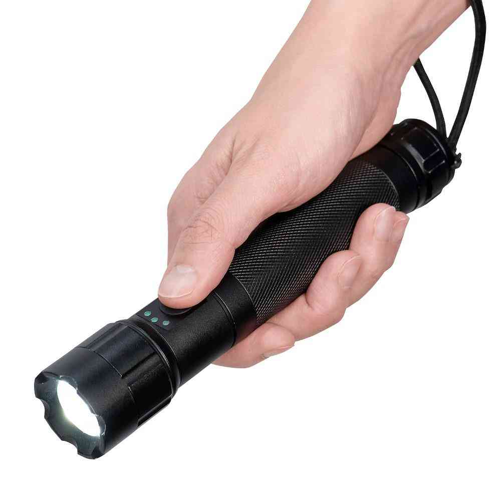 ELPA LED アルミハンドライト 650ルーメン DOP-EP560 1個