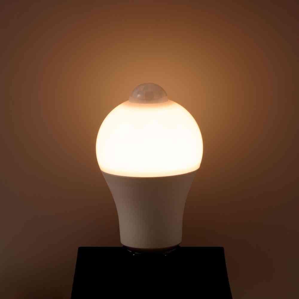 朝日電器 エルパ ELPA 人感センサー付LED電球 40W 電球色相当 LDA5L-G-G5108PIR