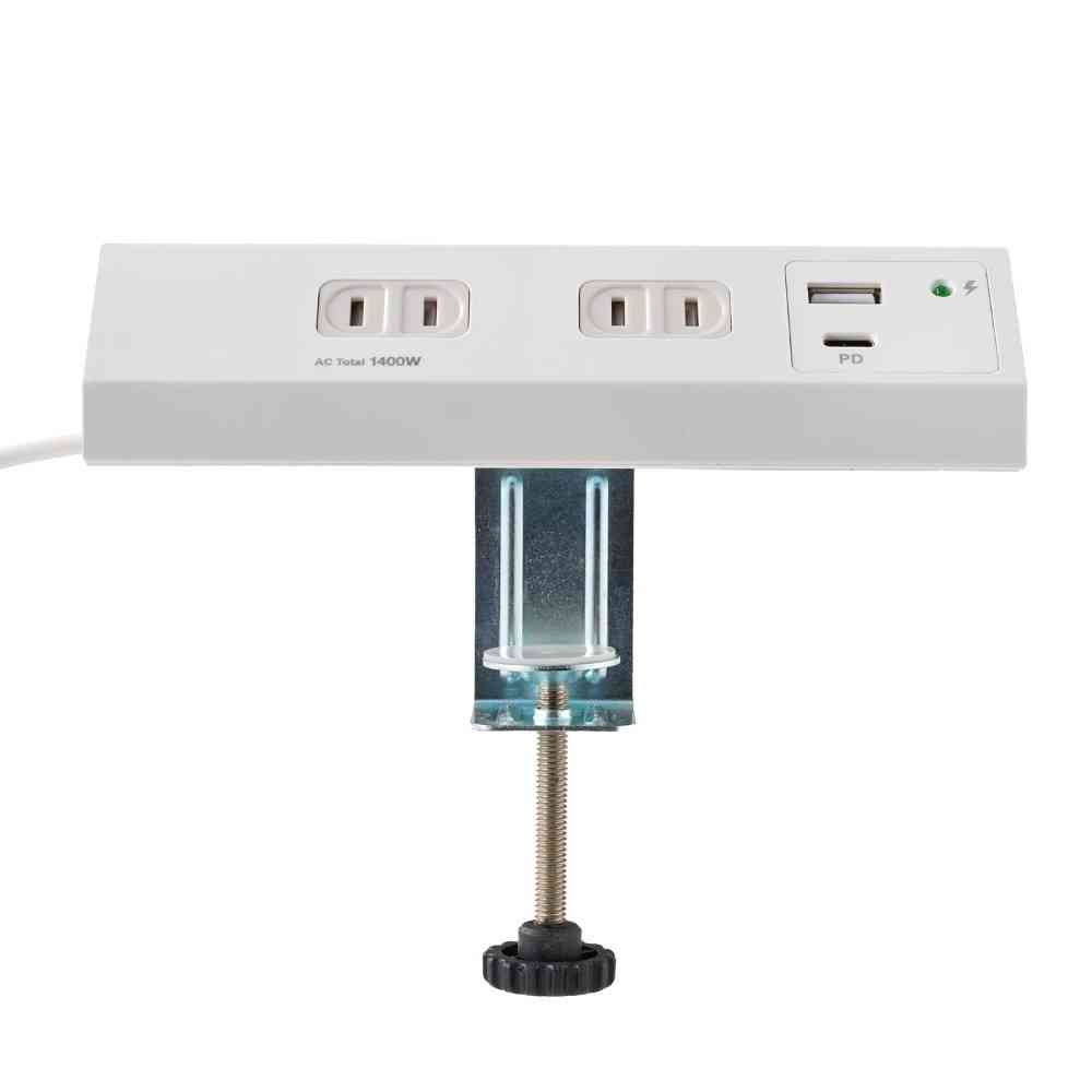 エルパ ELPA デスクUSBタップ PD20W WLS-DS4222SUC(W)