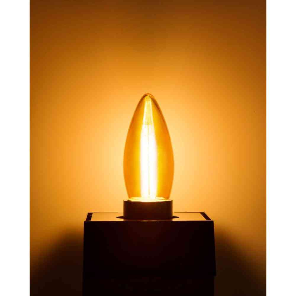 エルパ ELPA フィラメントLEDシャンデリア E26 40W形 LDC4CC-G-F373