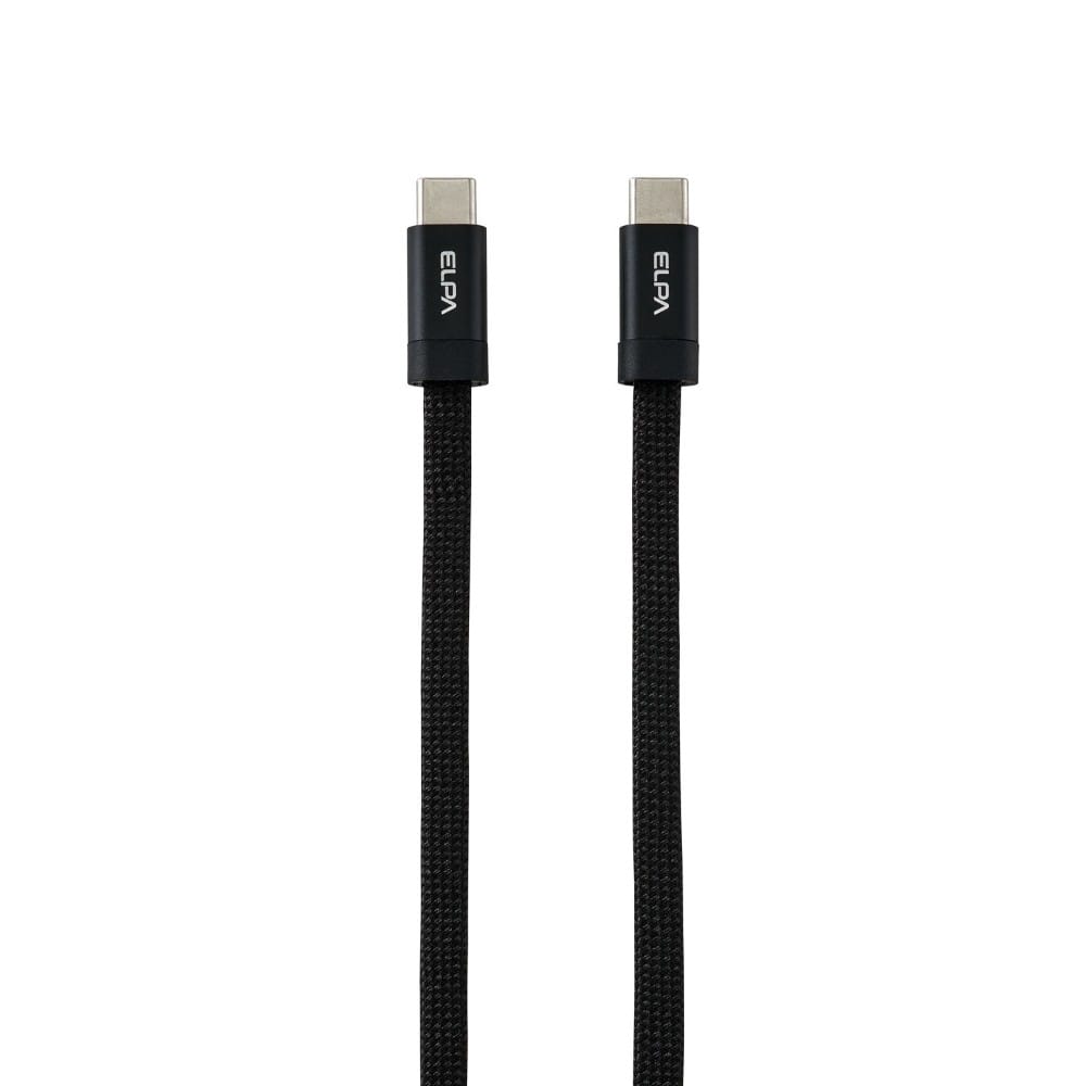 エルパ ELPA マグネットUSBケーブル フラット CtoC MCA-FCC1060