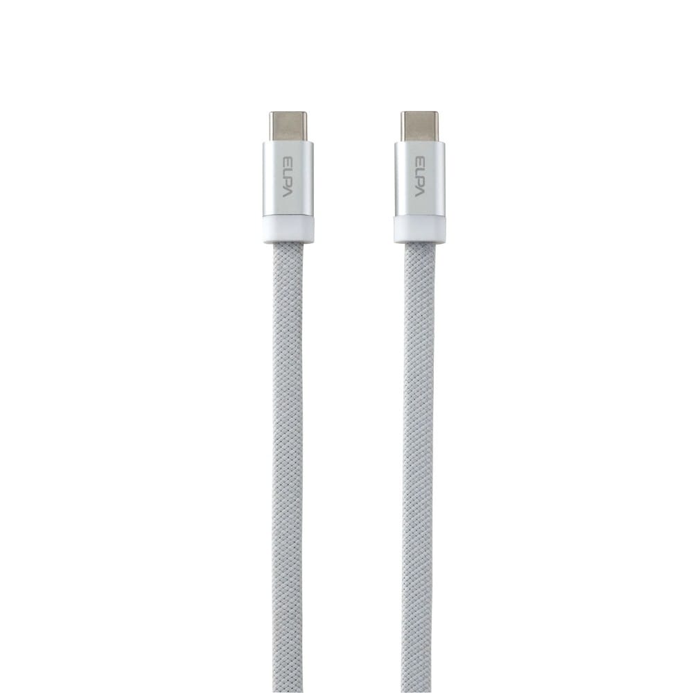 エルパ ELPA マグネットUSBケーブル フラット CtoC MCA-FCC1060