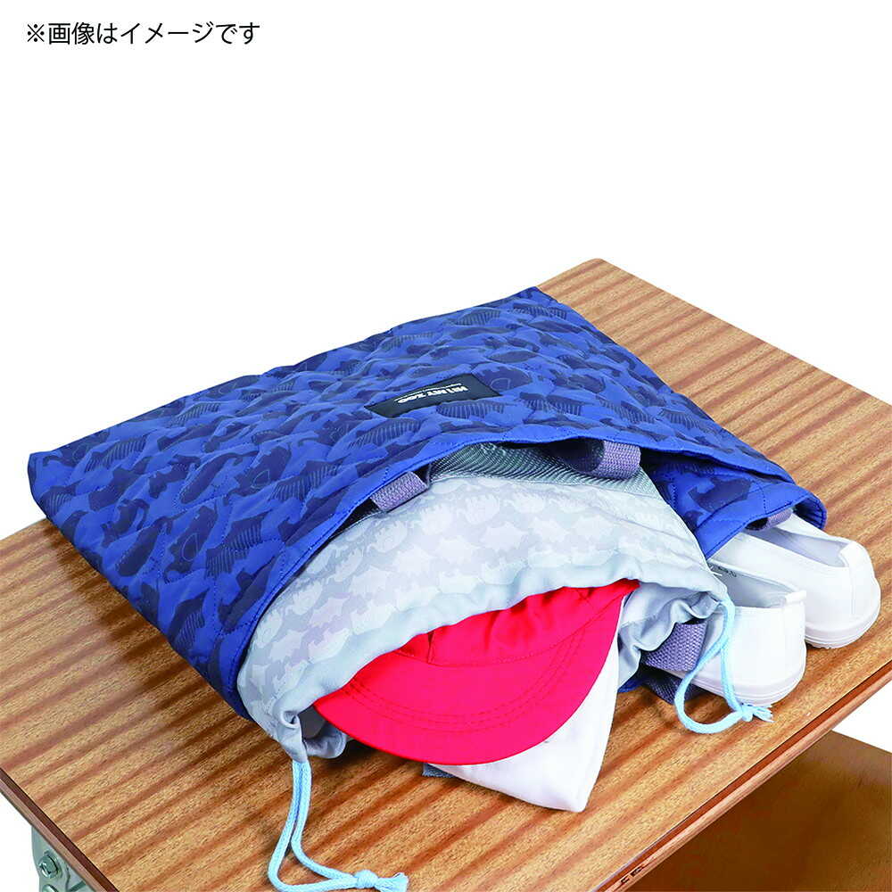 クツワ HI!MY ZOO レッスンバッグ ネイビー 102g