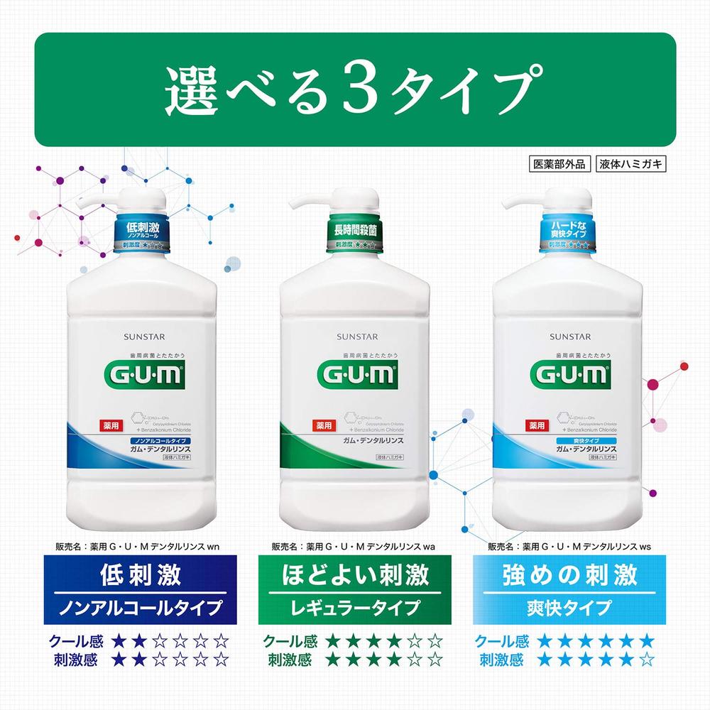 ガム・デンタルリンス ノンアルコールタイプ80ML