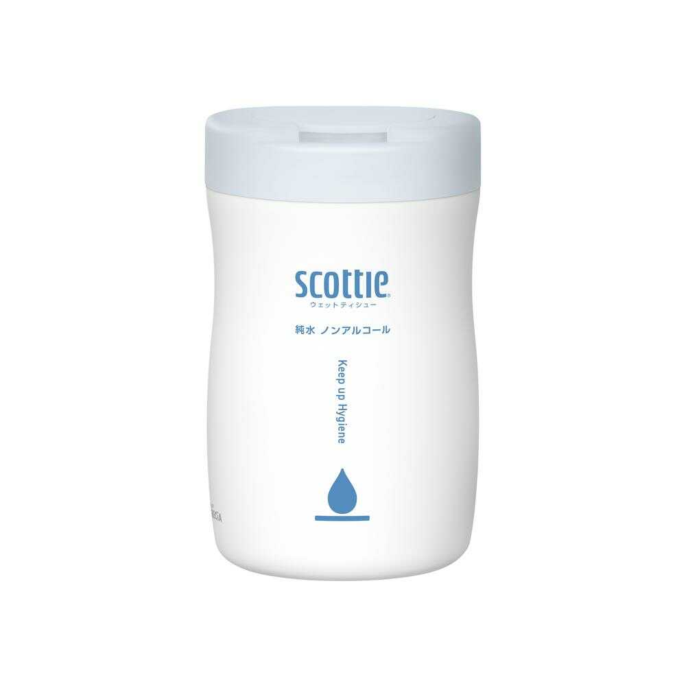 クレシア スコッティ ウェットティシュー 純水 ノンアルコール 150枚