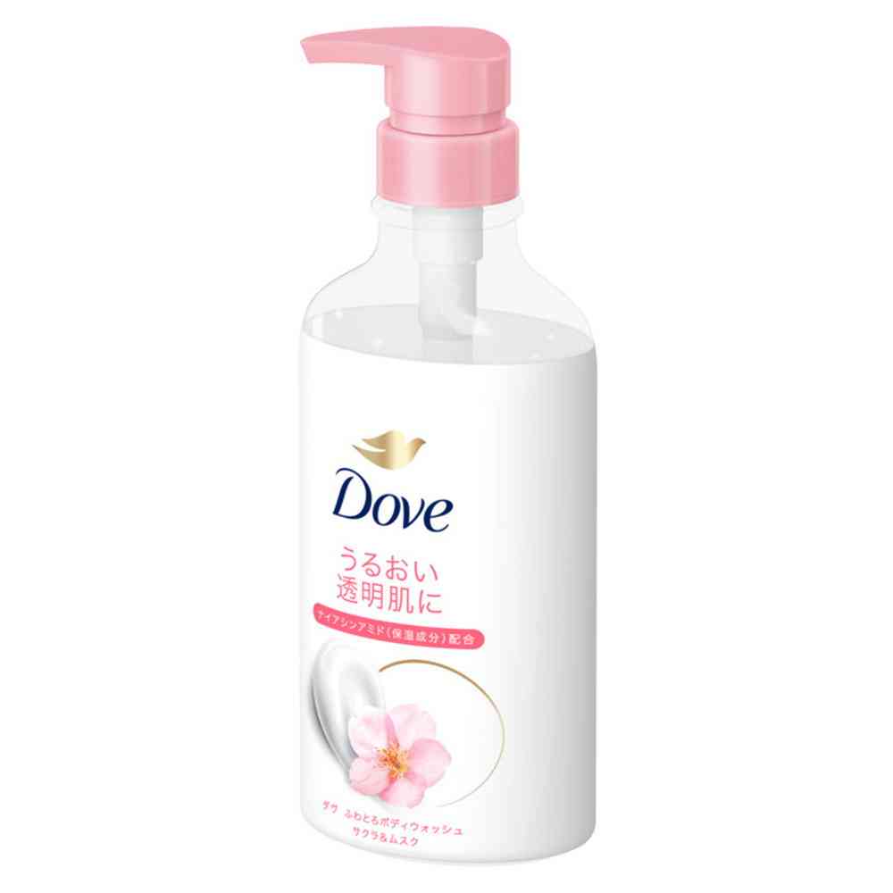 ユニリーバ ダヴ ふわとろボディウォッシュ サクラ&ムスク ポンプ 450g