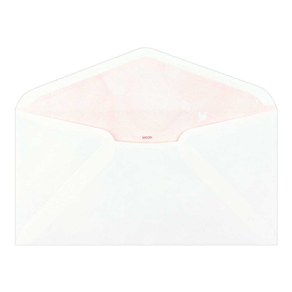 ミドリ 封筒 花色ノキモチ 10枚