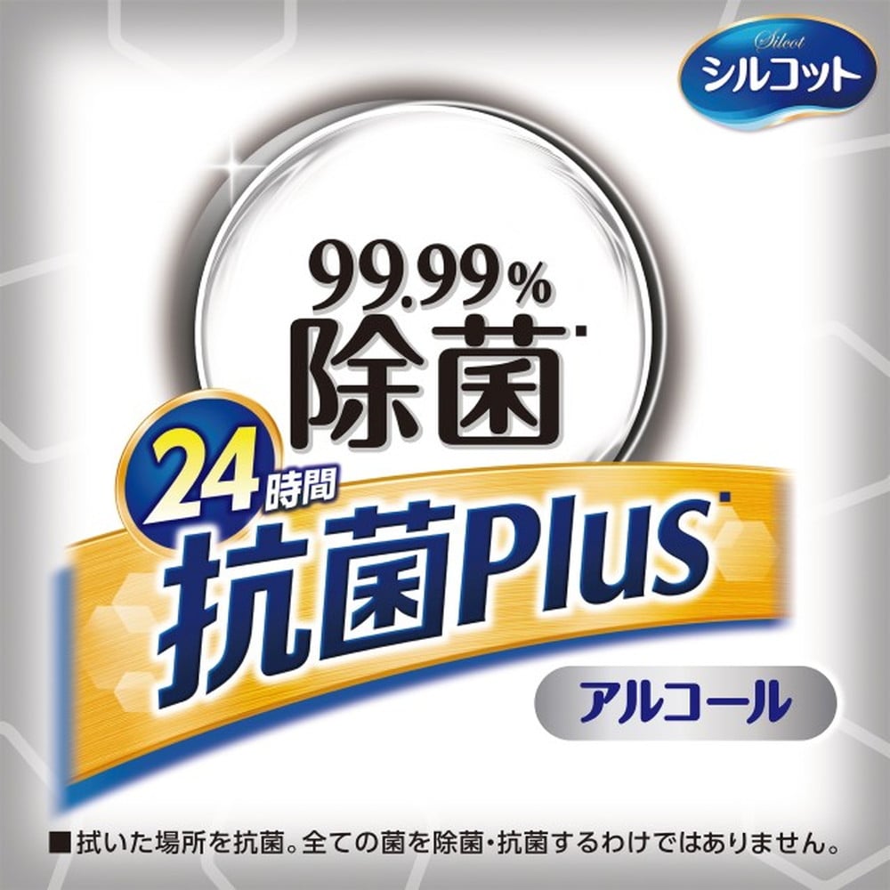 シルコット99.99%除菌ウェット抗菌Plus本体 34枚