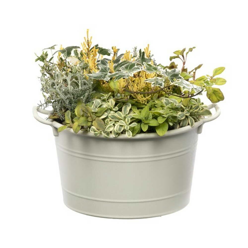 大和プラ販 コージーバスケット アイボリー 25型 アイボリー