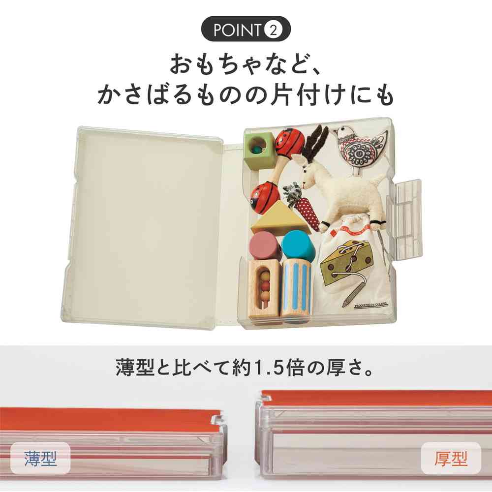 リヒトラブ Mutual ファイルケース A4 スレートブルー コピー用紙400枚収納 1冊 スレートブルー