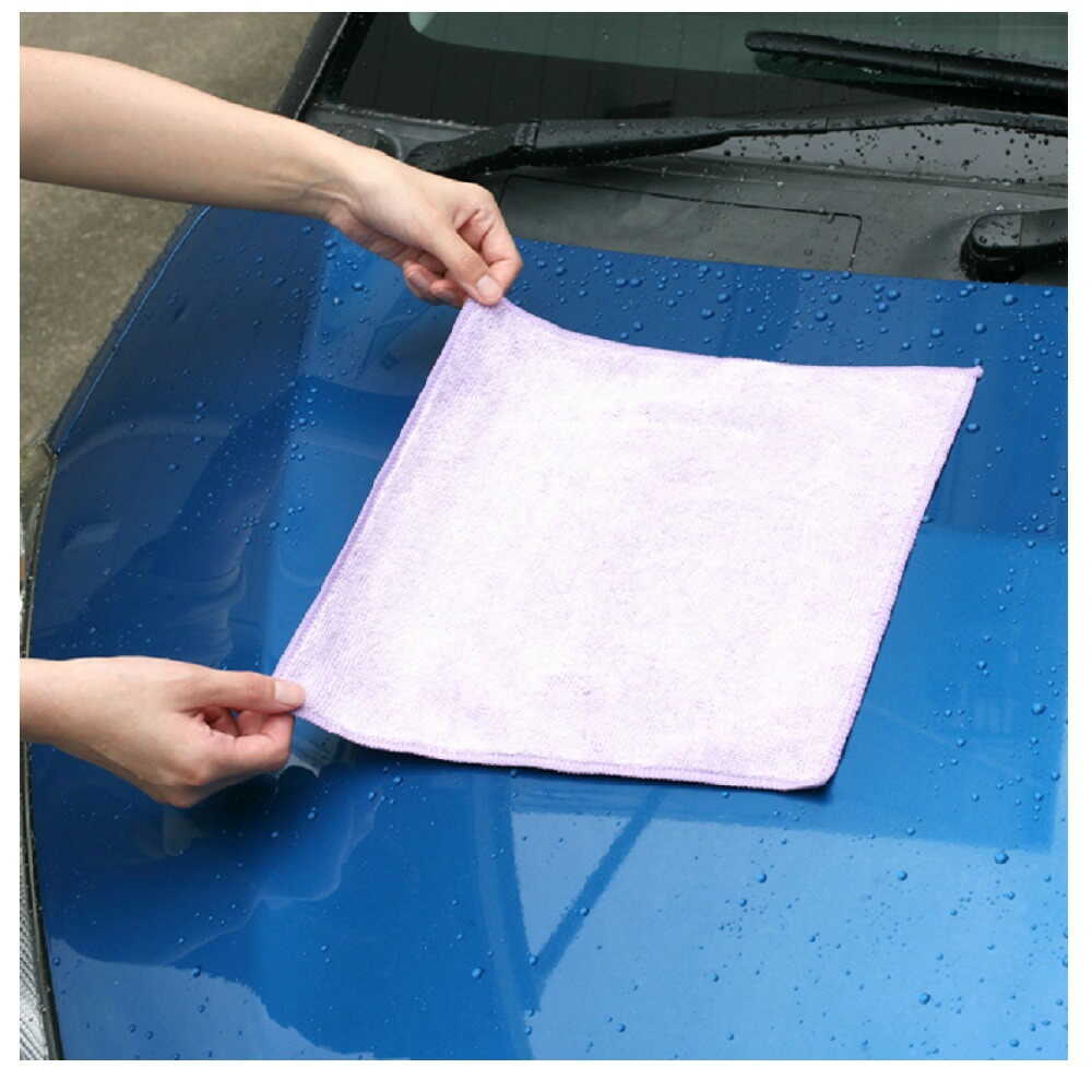 ワコ- 車がっつり洗車セット E049 波型スポンジ2個、マイクロファイバークロス1枚入