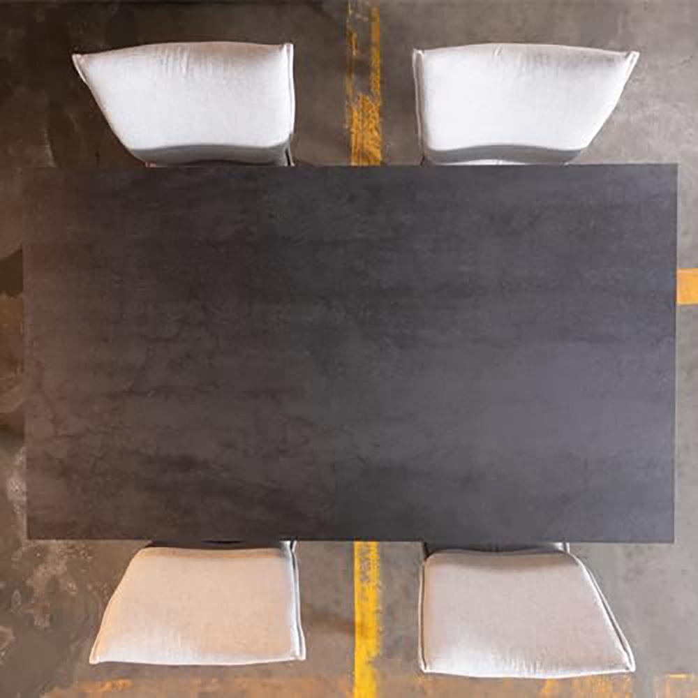 ダイニングテーブル Granada ストームグレー165 メーカー直送▼返品・キャンセル不可【他商品との同時購入不可】