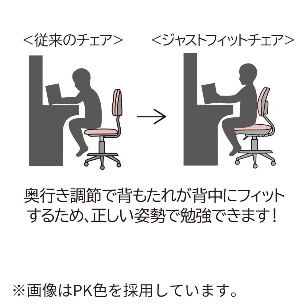 ジャストフィットチェア ブラウン 回転チェア ファブリック メーカー直送 ▼返品・キャンセル不可【他商品との同時購入不可】