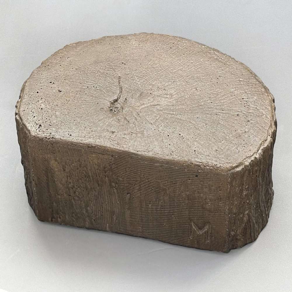 コンクリート踏み台 擬木M 1334846 メーカー直送 ▼返品・キャンセル不可【他商品との同時購入不可】