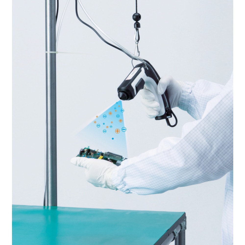 VESSEL 静電気除去イオンエアーガン オルカ No.G-2 【直送品】 返品・キャンセル・他商品と同時購入は不可