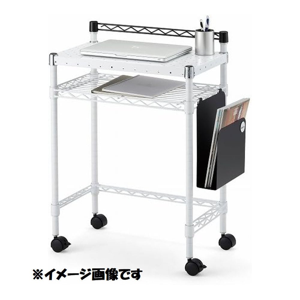 エレクター ベーシックシリーズ ハンガーレール 600mm用 ホワイト BA124W