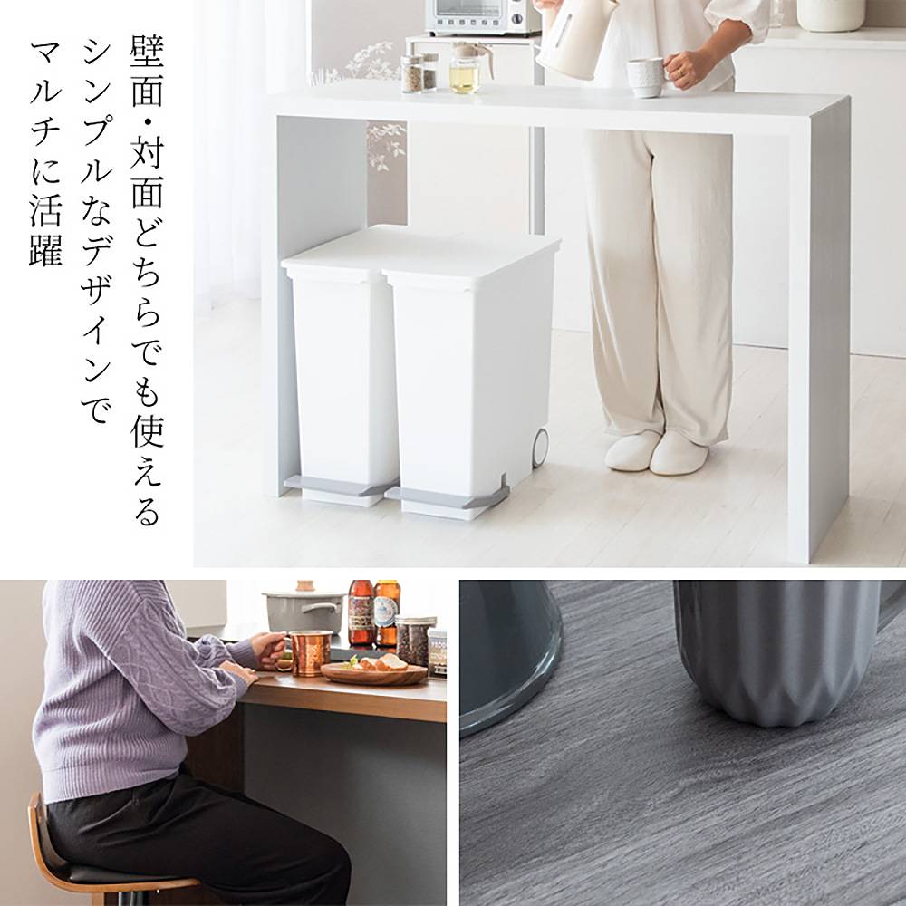 シンプルカウンターテーブル ガラン DT-1006 グレー メーカー直送 ▼返品・キャンセル不可【他商品との同時購入不可】