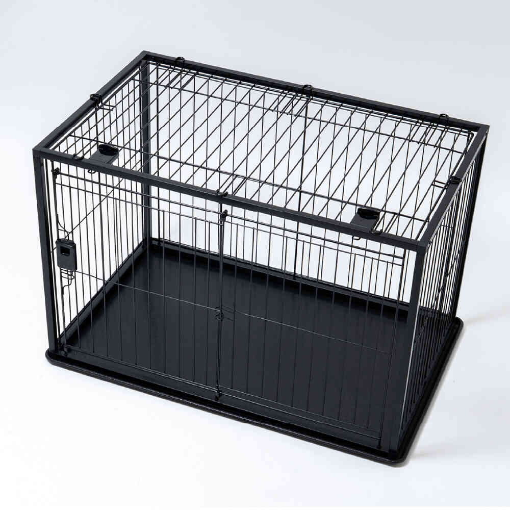 インテリアペットサークル 90-60屋根面 ブラック メーカー直送 ▼返品・キャンセル不可【他商品との同時購入不可】