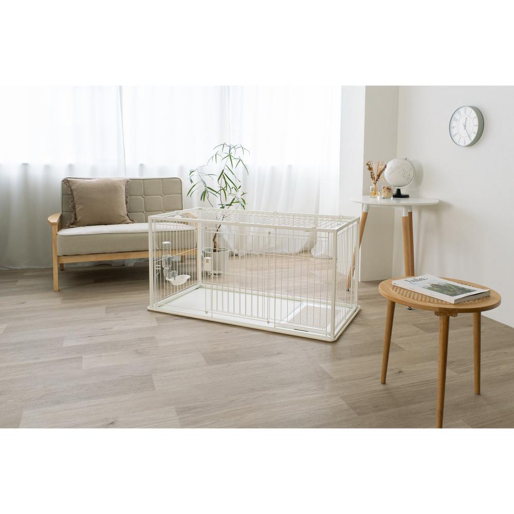 インテリアペットサークル 120-60屋根面W メーカー直送 ▼返品・キャンセル不可【他商品との同時購入不可】