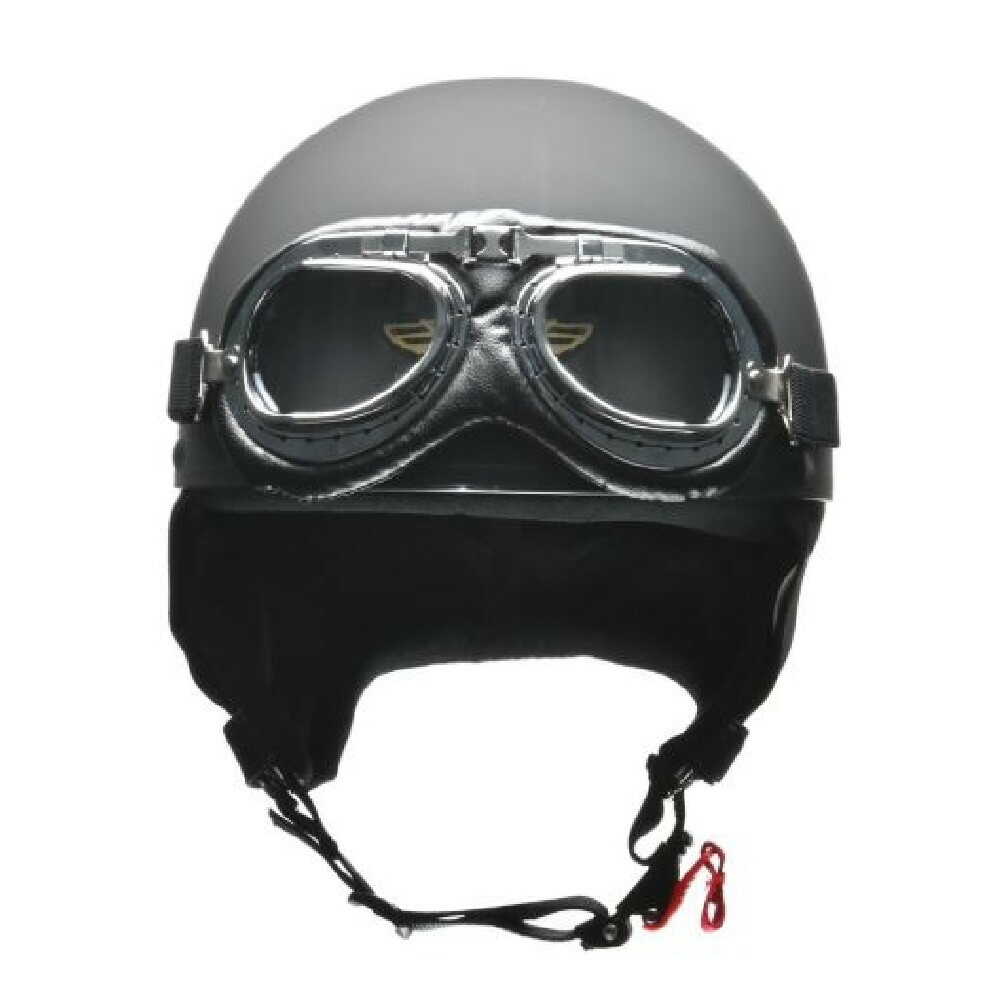 リ-ド工業 ビンテ-ジヘルメット マットブラック フリ- CR750MATBK マットブラック