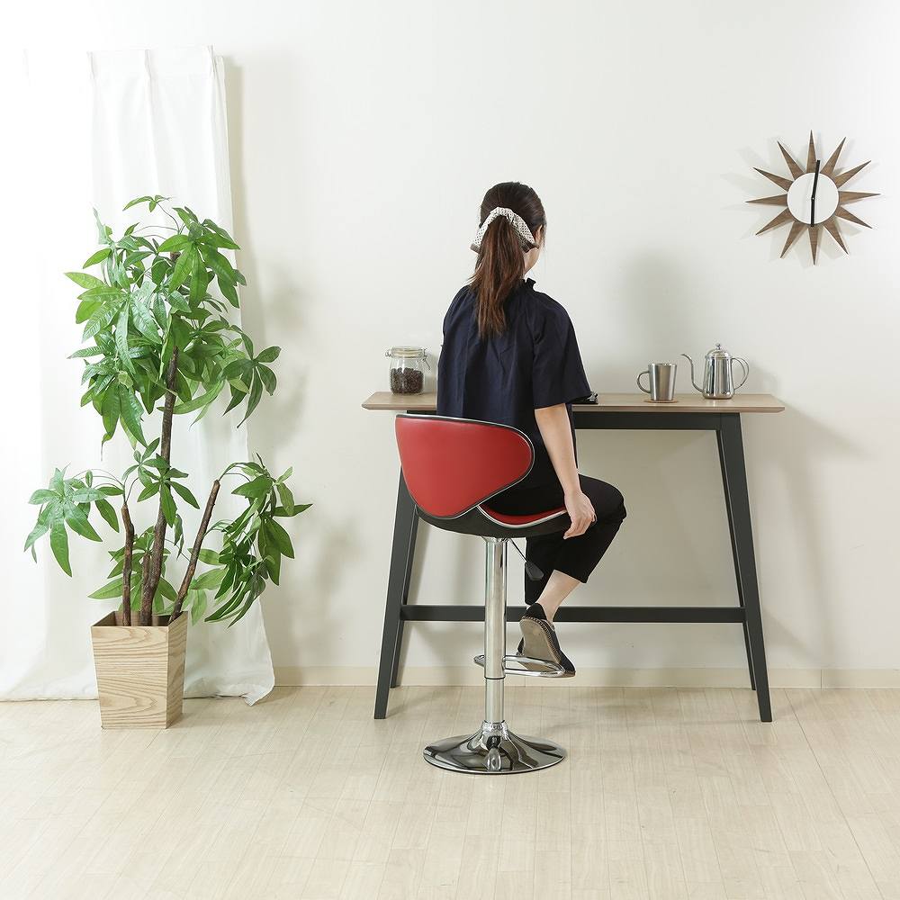 カウンターチェア シェル RD 93291 メーカー直送 ▼返品・キャンセル不可【他商品との同時購入不可】