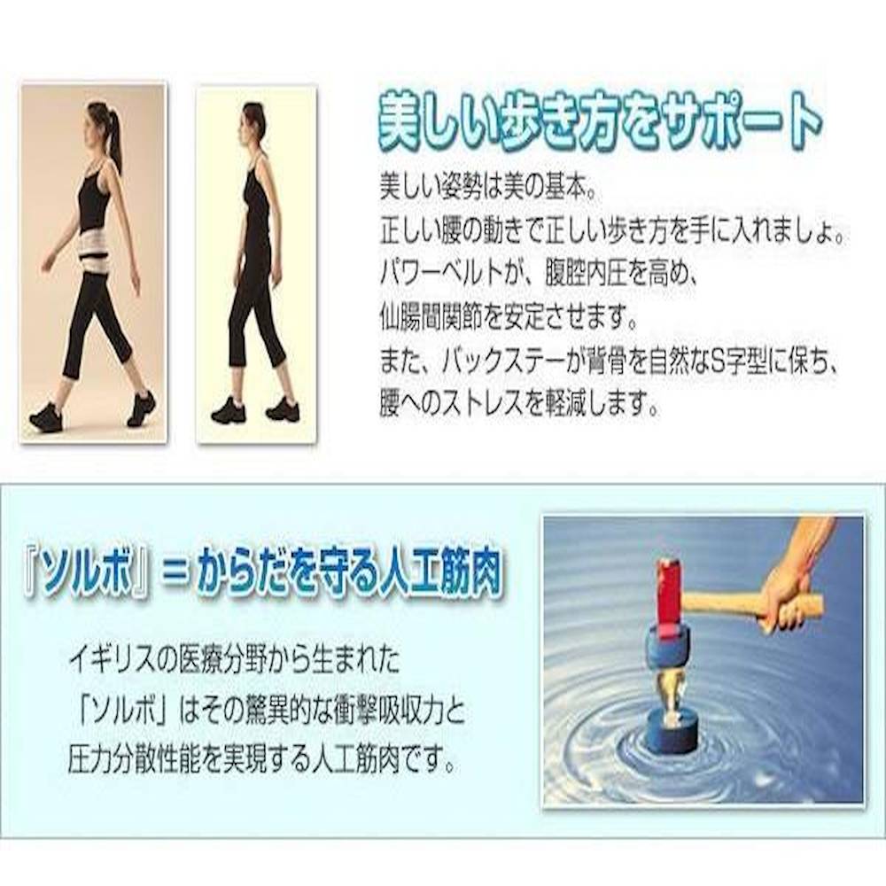 ソルボ 中殿筋+腰ガード メッシュ薄型 L メーカー直送 ▼返品・キャンセル不可【他商品との同時購入不可】