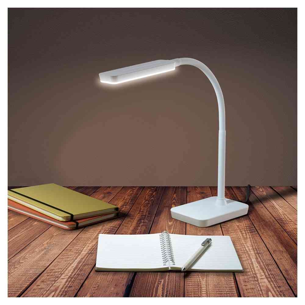 オーム電機 LEDデスクライト 1個 ホワイト