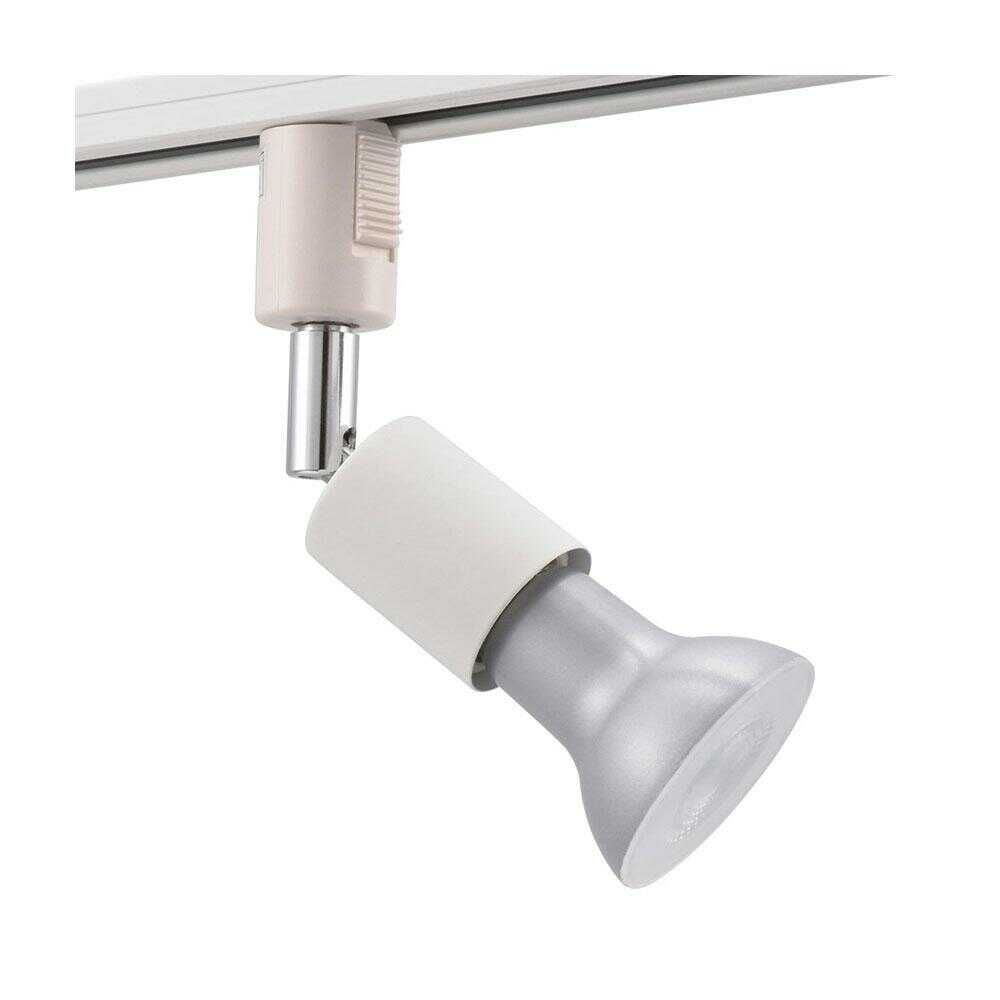 オーム電機 レールライト ライティングダクト用 E26口金 ホワイト