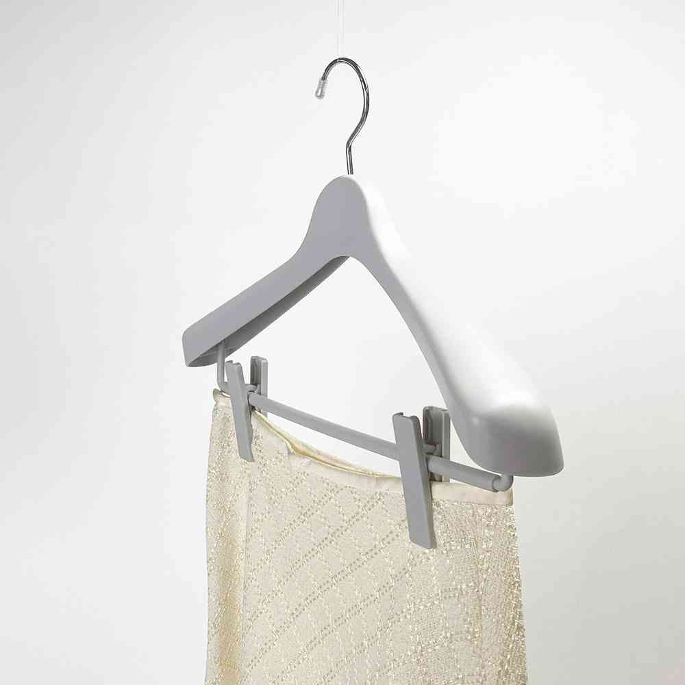 シンコハンガー モノクローゼット スーツハンガークリップ40 グレー グレー
