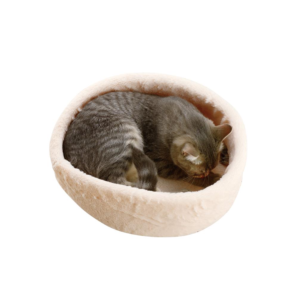 コロル おでかけネコベッド S ベージュ メーカー直送▼返品・キャンセル不可【他商品との同時購入不可】