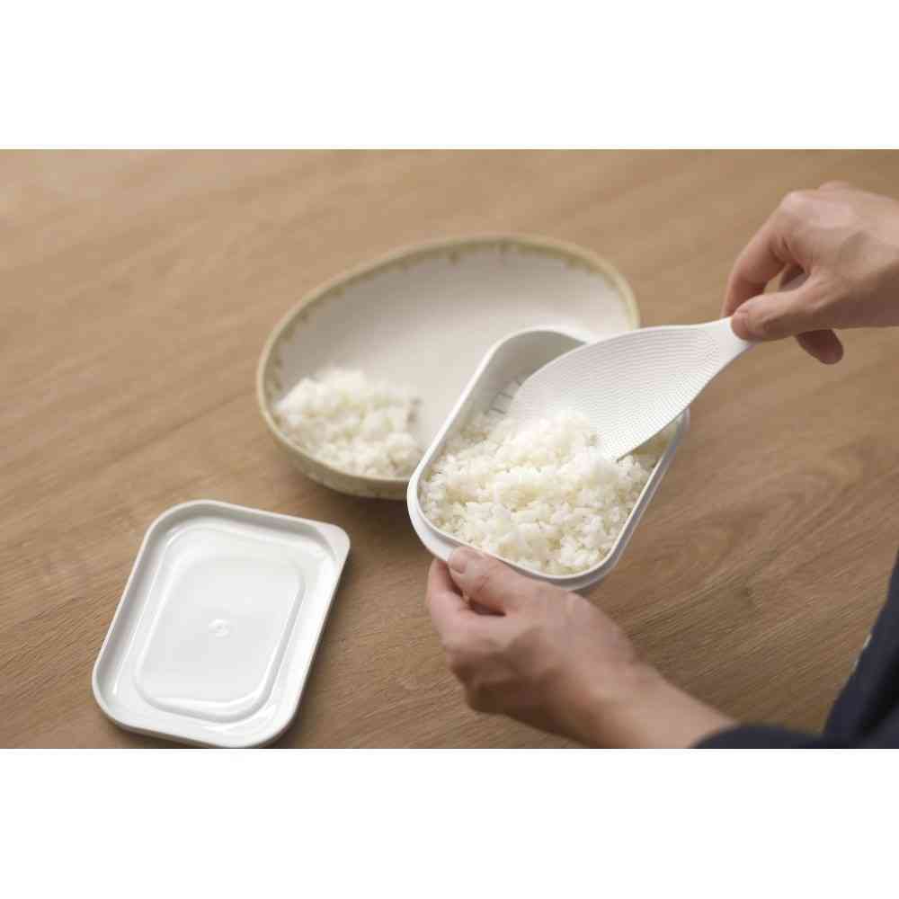 マーナ 極 冷凍ごはん容器 大 ホワイト