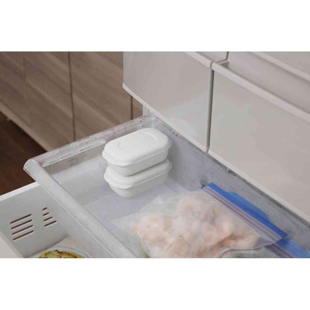 マーナ 極 冷凍ごはん容器 小 ホワイト