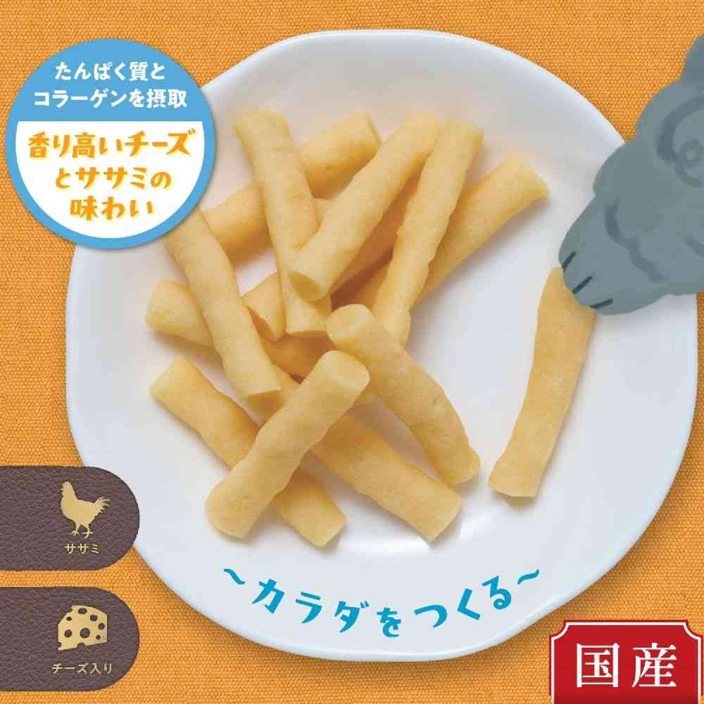ドギーマン おやつじかん しっとりササミとチーズ入りスティック