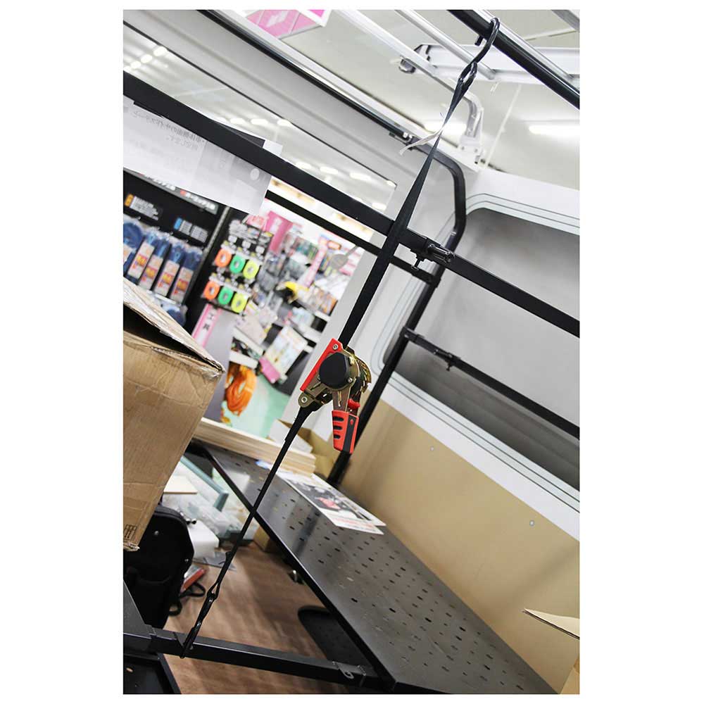 ラチェット式荷締機 自動巻 RTA-25SBL 2pcs メーカー直送 ▼返品・キャンセル不可【他商品との同時購入不可】