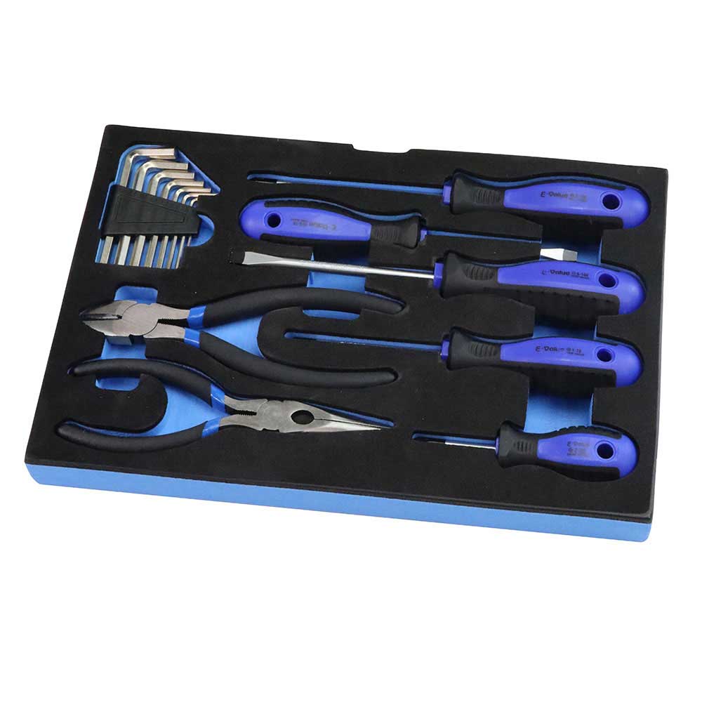 整備工具セット ミニチェスト EST-2670BK 【直送品】 返品・キャンセル