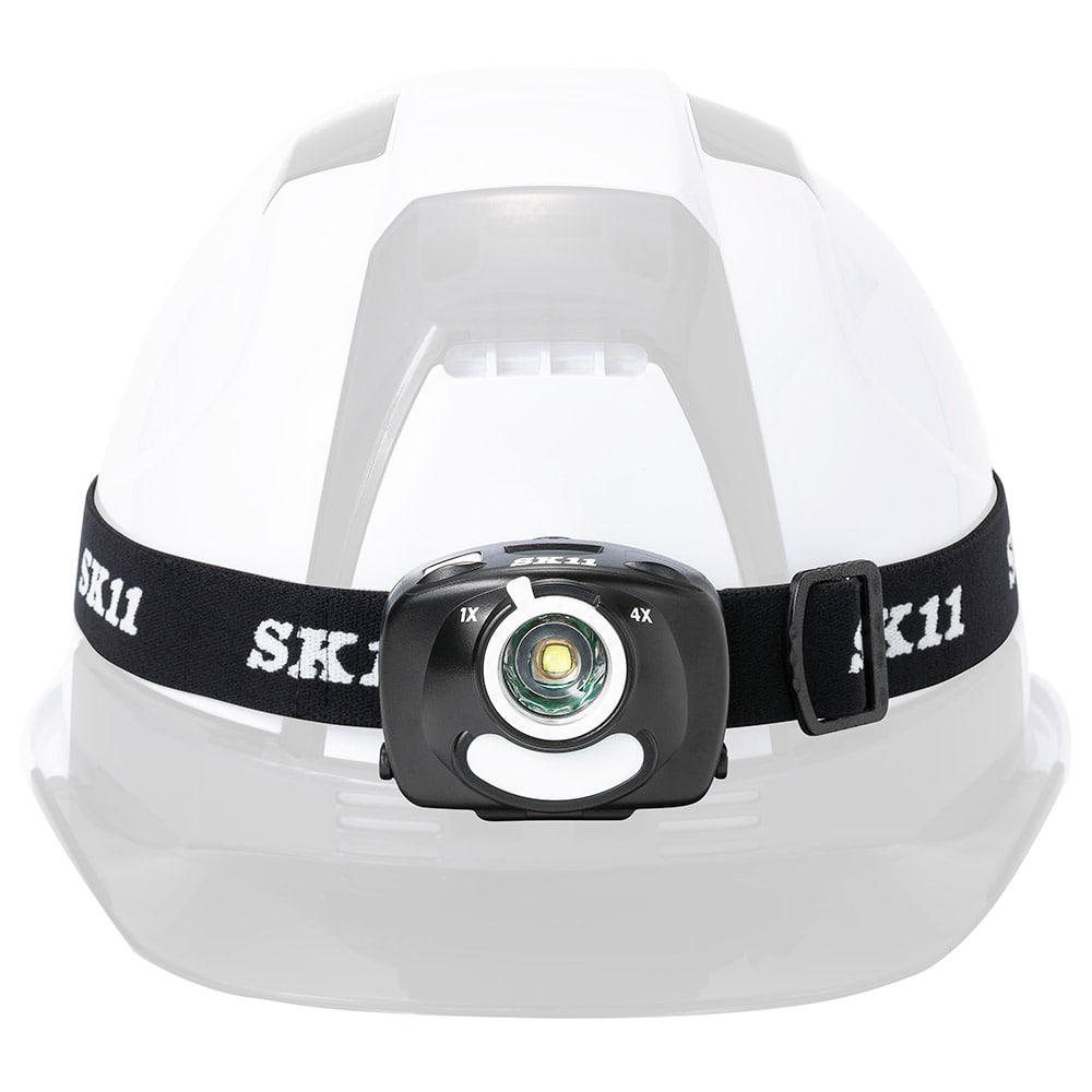 乾電池式LEDヘッドライト SLH-009 メーカー直送 ▼返品・キャンセル不可【他商品との同時購入不可】