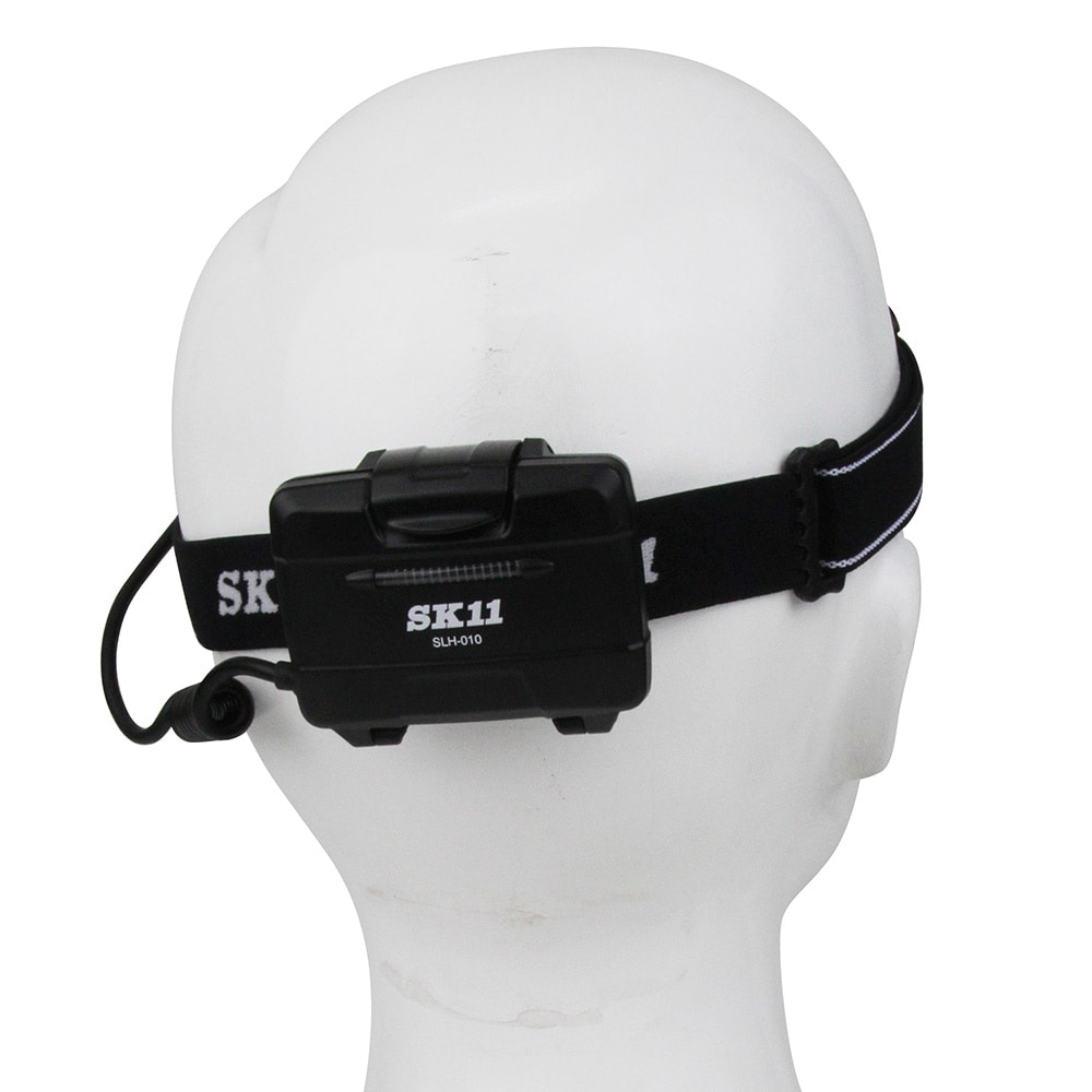 乾電池式LEDヘッドライト SLH-010 メーカー直送 ▼返品・キャンセル不可【他商品との同時購入不可】
