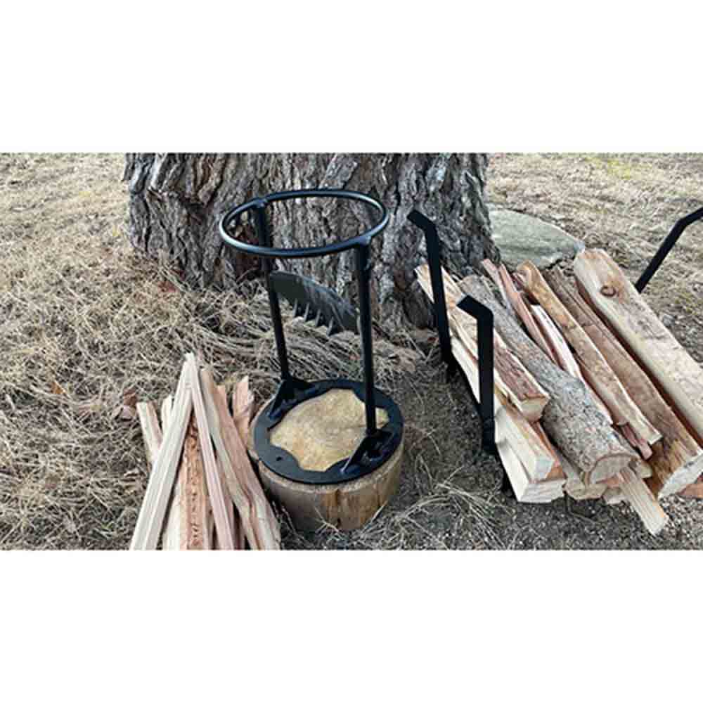 薪割り台 リングタイプ SCS-2 メーカー直送 ▼返品・キャンセル不可【他商品との同時購入不可】