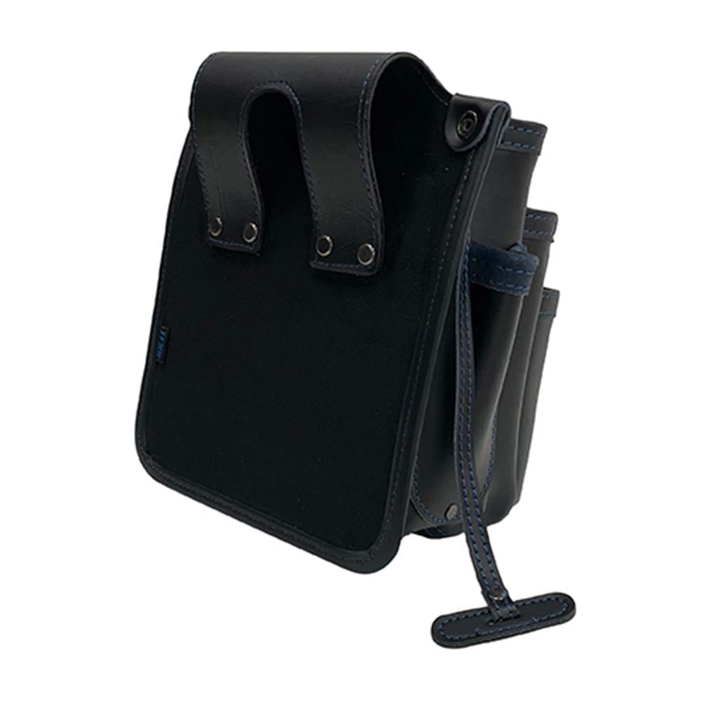 本革腰袋3段 DVC-KZ25 メーカー直送 ▼返品・キャンセル不可【他商品との同時購入不可】