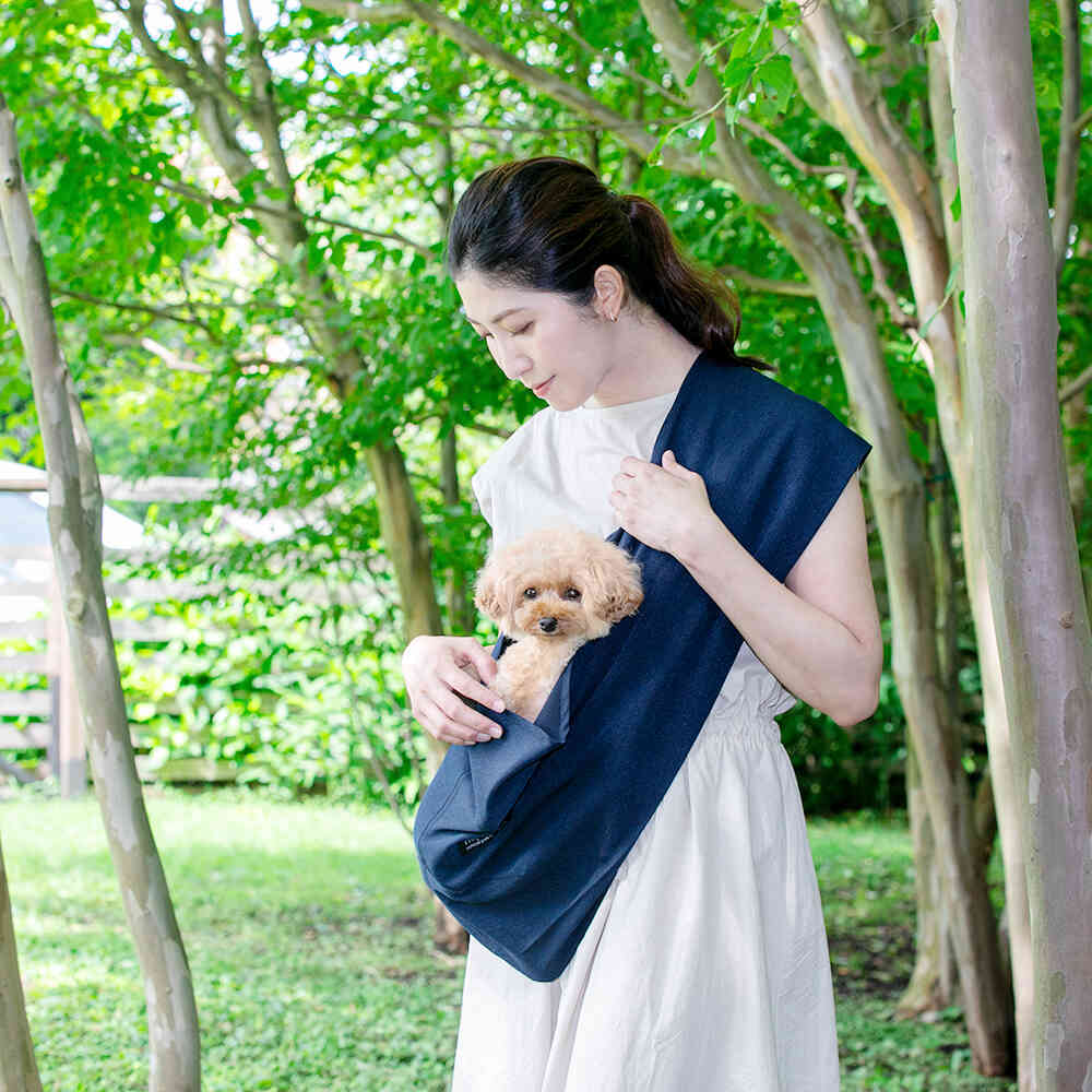 HappyDays 国産ソフトスリング ネイビー メーカー直送 ▼返品・キャンセル不可【他商品との同時購入不可】