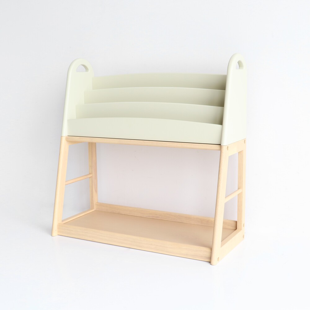 絵本棚 キッズピクチャーブックラック ILR-3684IV メーカー直送 ▼返品・キャンセル不可【他商品との同時購入不可】