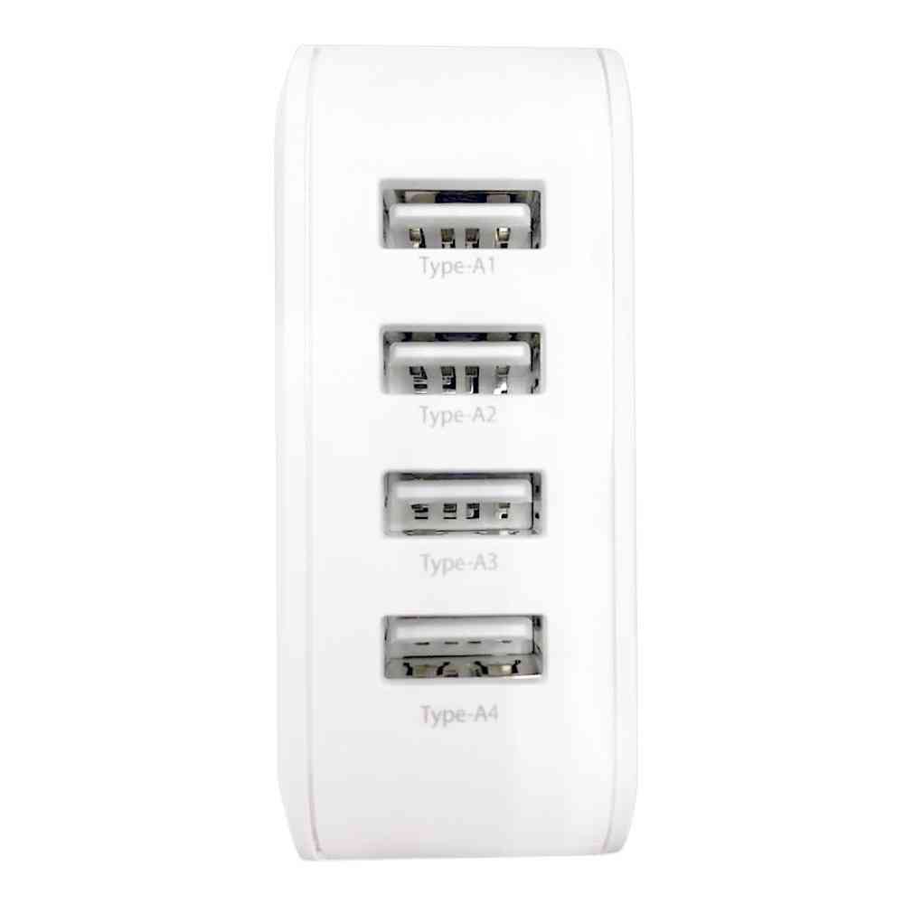 HIDISC 充電器 Type-A ×4ポート ホワイト