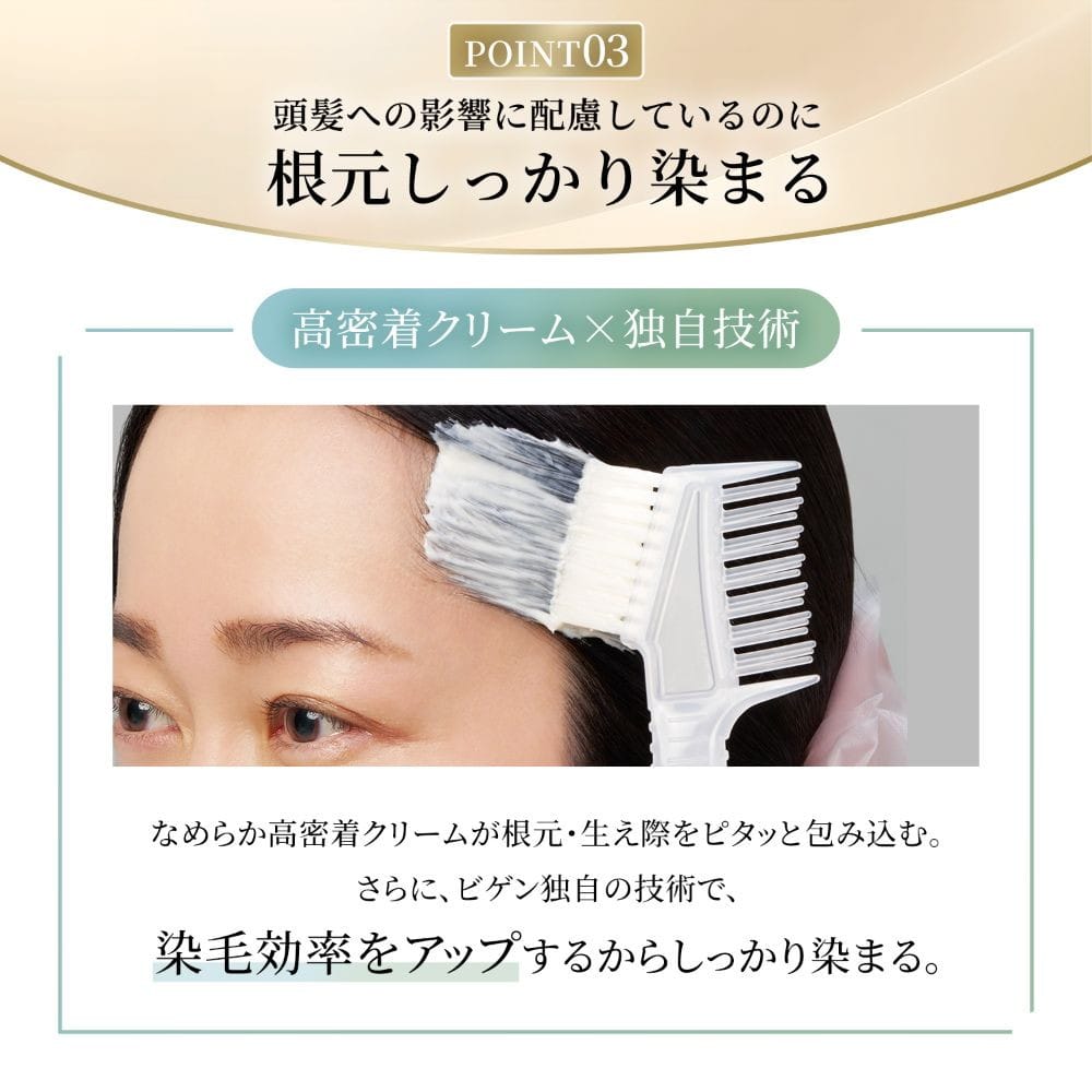 【医薬部外品】ホーユー ビゲン リピカラー 2N より明るい自然なブラウン1剤 40g + 2剤 40g
