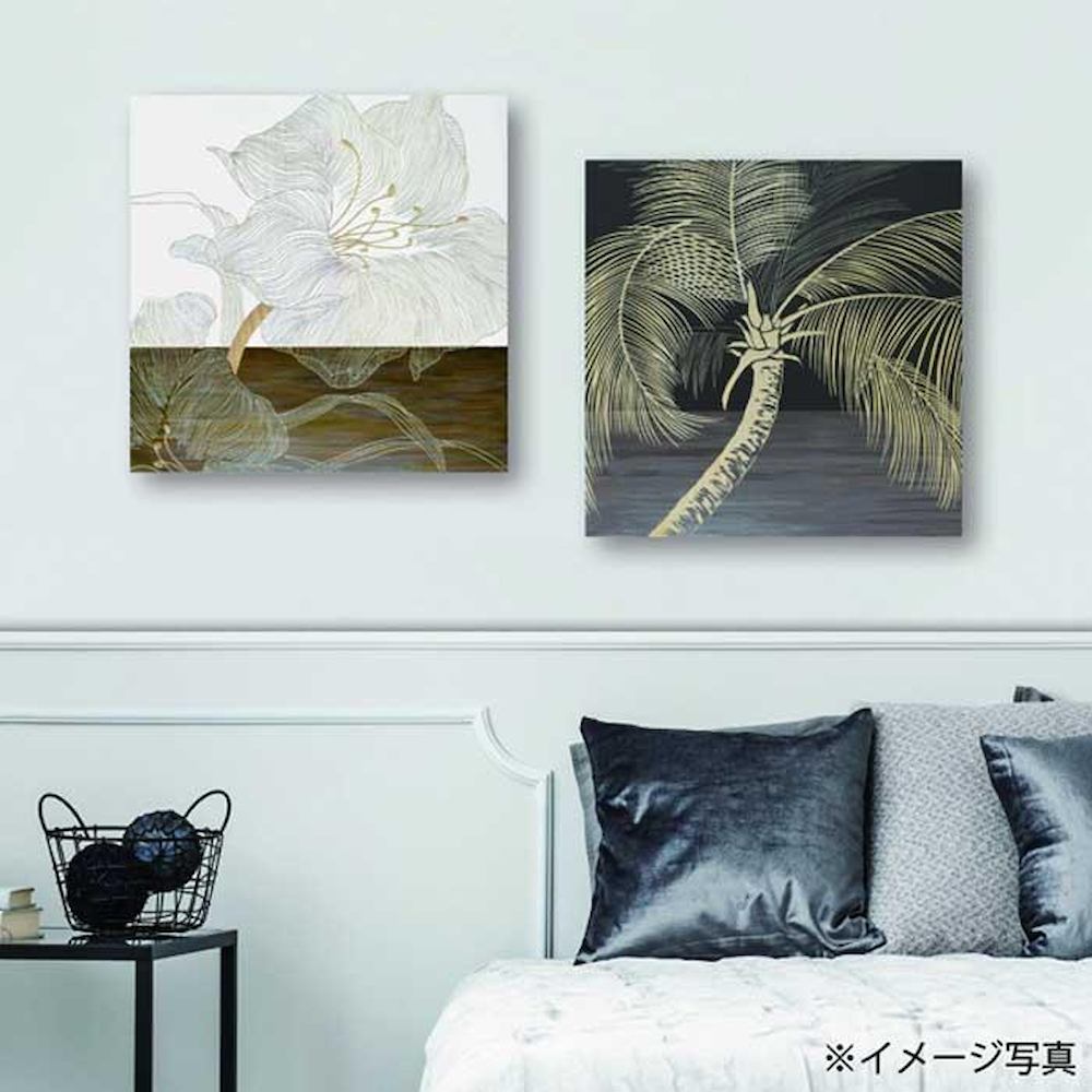 ウッド スカルプチャー アート「パーム ツリー」 【直送品】 返品・キャンセル・他商品と同時購入は不可