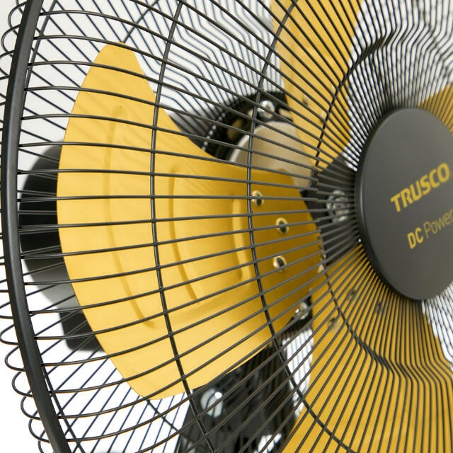 TRUSCO 全閉式工場扇 ジェネラルファン DC省エネ 据置きアルミハネ 【直送品】 返品・キャンセル・他商品と同時購入は不可