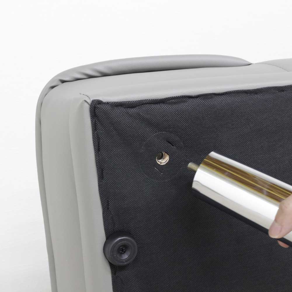 シンプルデザインソファーベッド SB-AB-LBR メーカー直送 ▼返品・キャンセル不可【他商品との同時購入不可】