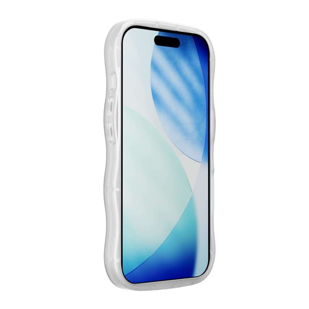 PGA iPhone 17 Pro用 ウェーブケース クリア 35g