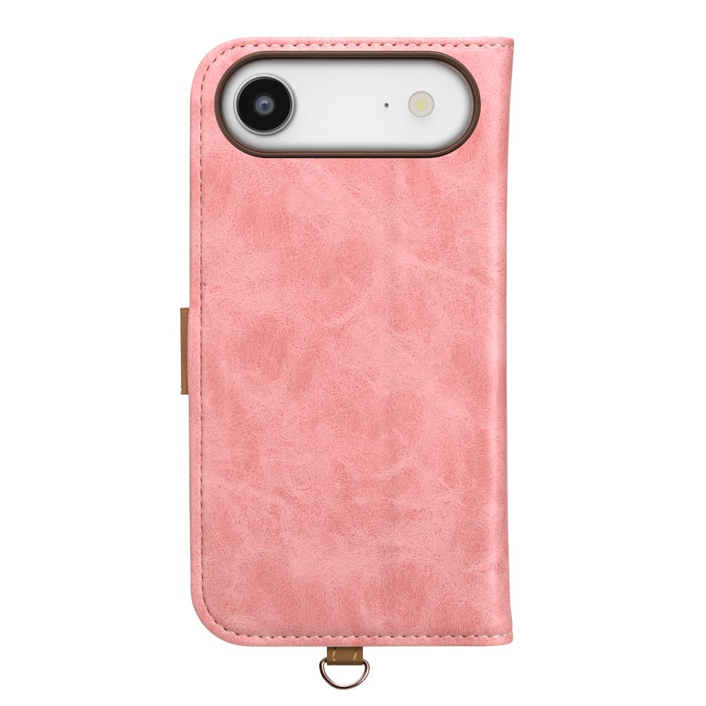 PGA iPhone Air用 フリップカバー ダスティピンク 95g