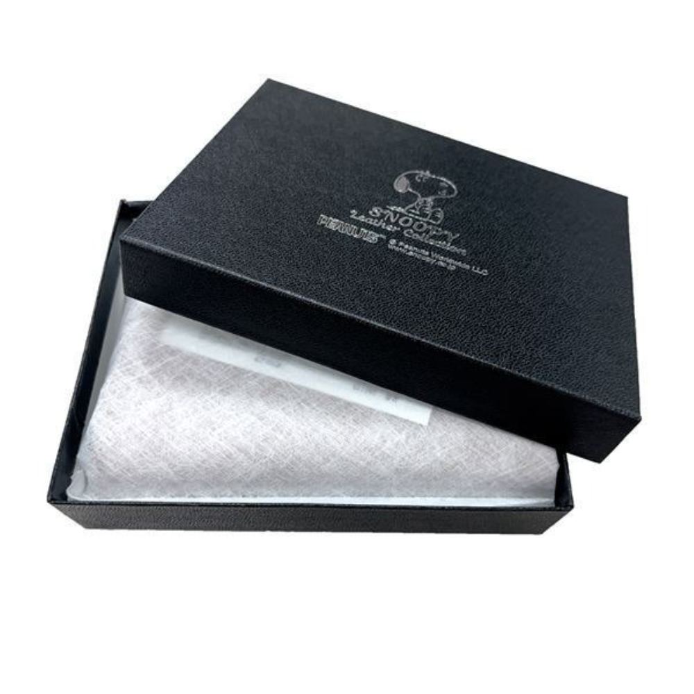 スヌーピーLC クロコ スリム二つ折 ベージュ SN0125 メーカー直送 ▼返品・キャンセル不可【他商品との同時購入不可】