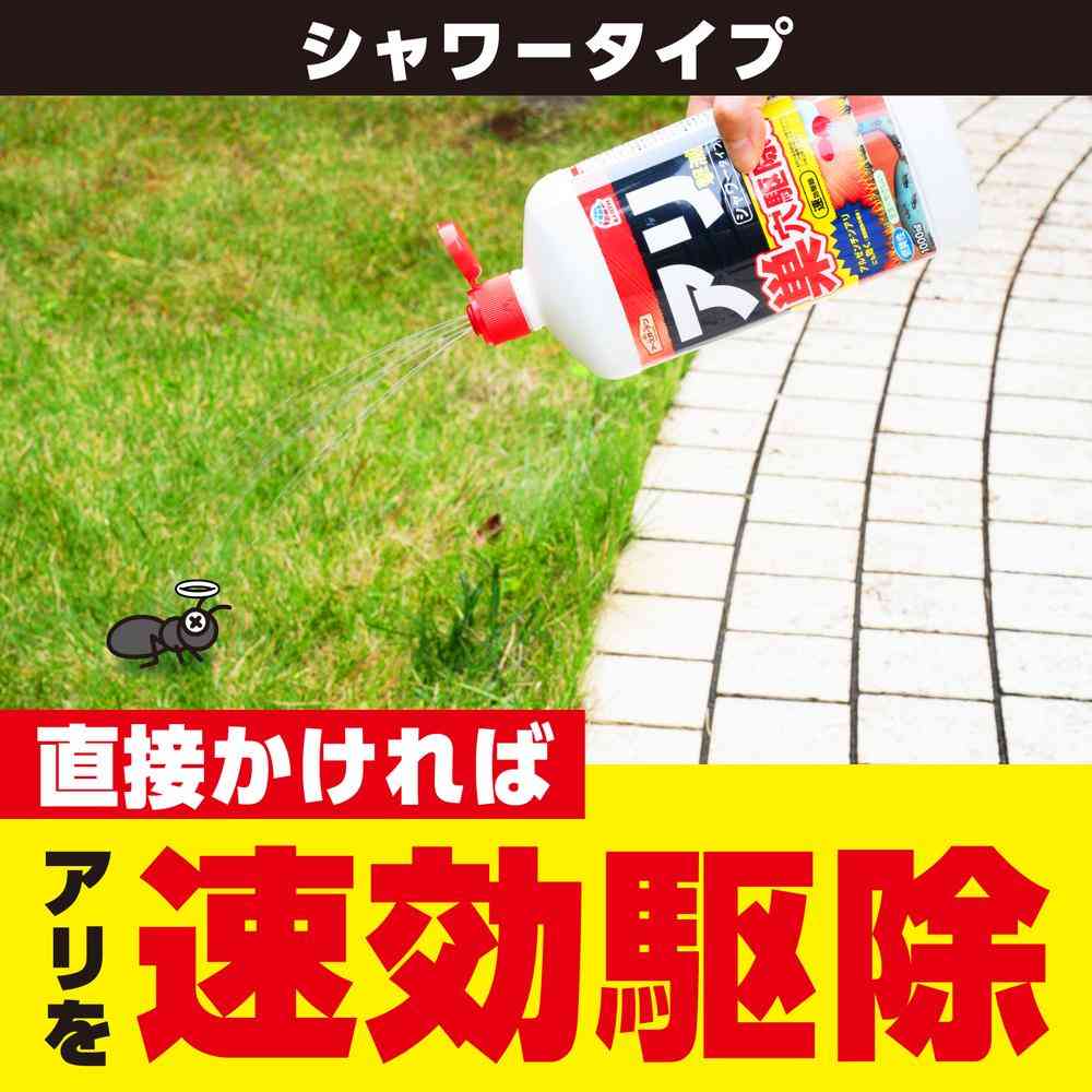 アース製薬 アースガーデン アリ撃滅 シャワータイプ 1000ml
